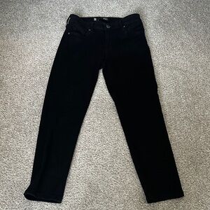 Kut from the Kloth Stevie Straight Leg Black Jeans